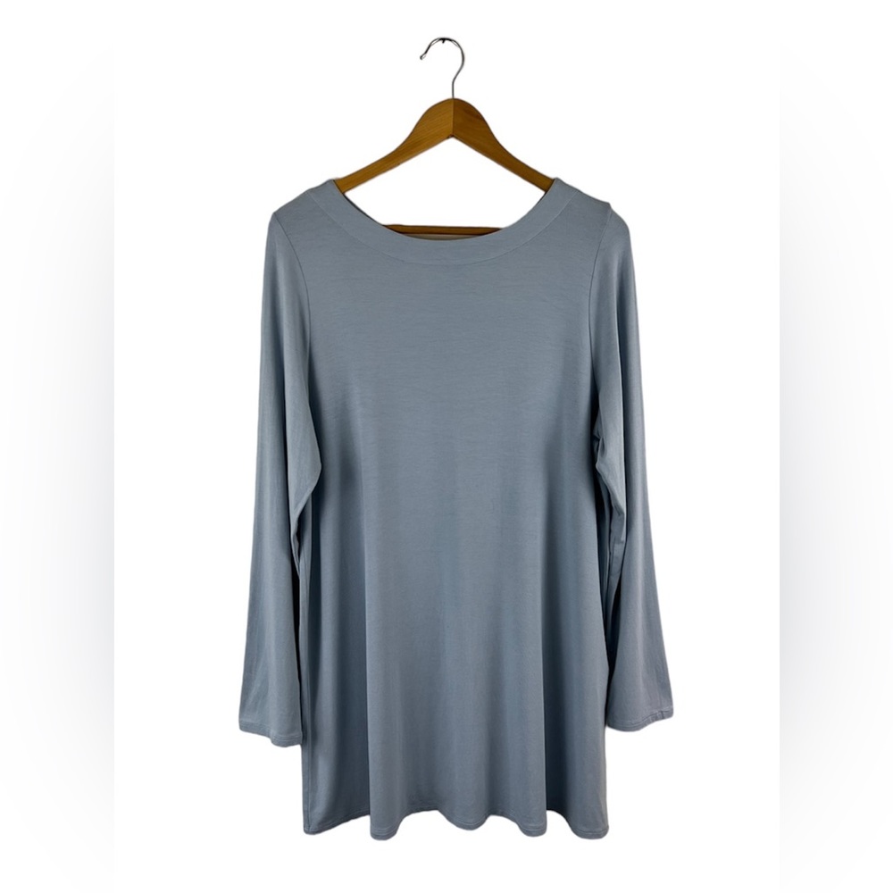 J. Jill Light Blue Tunic Top